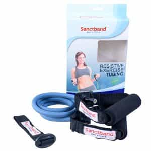 тренировъчен ластик син 20 кг