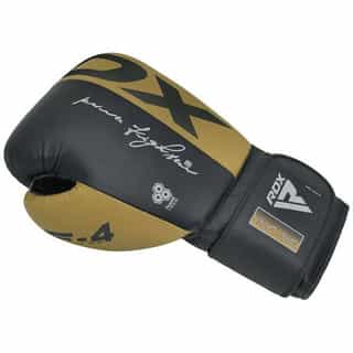 боксови ръкавици rdx f4 black/gold 2
