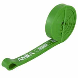 фитнес ластик amila green