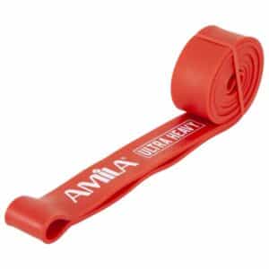 фитнес ластик amila red