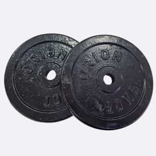 Диск Черен Чугун 30мм 10кг х 2бр