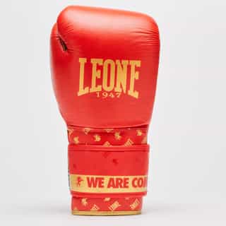 боксови ръкавици leone dna red 1