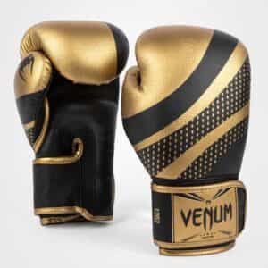 boxing gloves venum lightning gold black боксови ръкавици venum lightning gold/black
