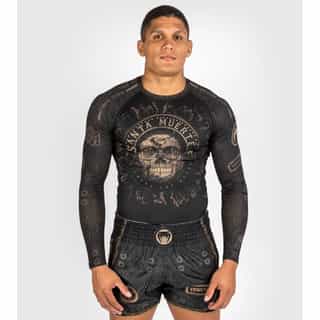 rashguard venum santa muerte dark side рашгард venum santa muerte dark side