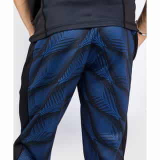 sportno dolnishte venum phantom loma black blue 2 спортно долнище venum phantom loma black/blue 2