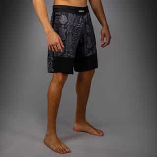 Шорти Venum G-Fit Scales Fightshorts – Black Charcoal Grey 1 Шорти Venum G-Fit Scales Fightshorts - Black/ Charcoal Grey