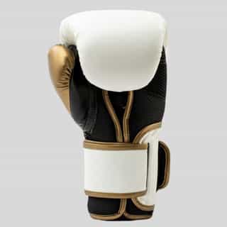 boksovi rykavici everlast powerlock white gold 2 боксови ръкавици everlast powerlock white/gold 2