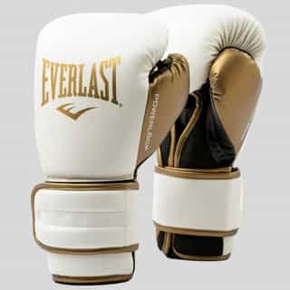 boksovi rykavici everlast powerlock white gold боксови ръкавици everlast powerlock white/gold
