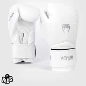 detski boksovi rykawici venum contender 1.5 white silver детски боксови ръкавици venum contender 1.5 white/silver