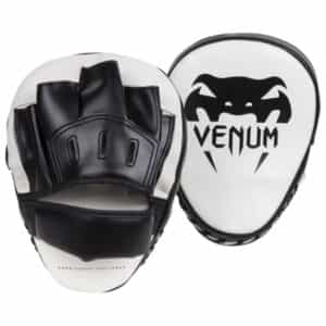 lapi za boks venum light focus mitts – white black Снимка на Лапи за Бокс Venum Light Focus Mitts - White/Black