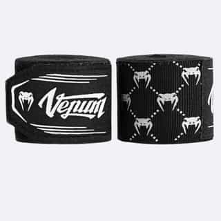 bintove za boks venum monogram black white 4м бинтове за бокс venum monogram black/white 4м