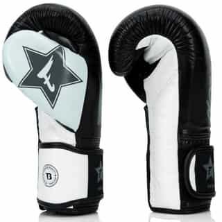 boksovi rykavici fairtex fxb-bg v2 – black white 2 боксови ръкавици fairtex fxb-bg v2 - black/white 2