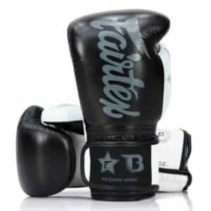 boksovi rykavici fairtex fxb-bg v2 – black white боксови ръкавици fairtex fxb-bg v2 - black/white