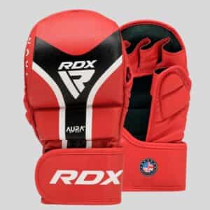 mma rykavici rdx aura plus T-17 red мма ръкавици rdx aura plus T-17 red
