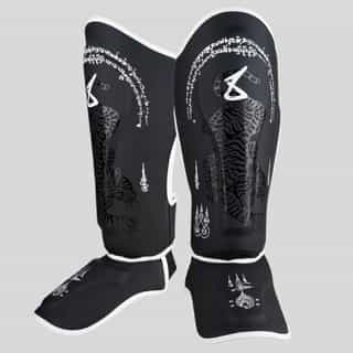 protektori za kraka 8 weapons sak yant big tiger black black протектори за крака 8 weapons sak yant big tiger black/black