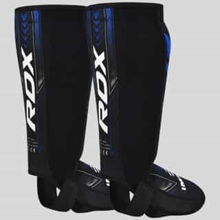 protektori za kraka rdx immaf approved neoprene shin instep guards blue 2 протектори за крака rdx immaf approved neoprene shin instep guards blue 2