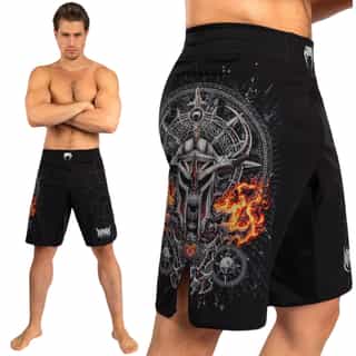 shorti venum gladiator 5.0 men’s fight shorts – black silver шорти venum gladiator 5.0 men’s fight shorts - black/silver