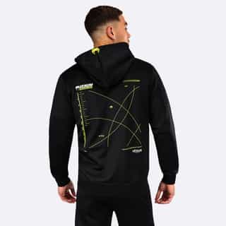 suichyr venum training camp 4.0 hoodie black neo green 1 суичър venum training camp 4.0 hoodie black/neo green 1