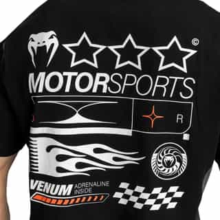 teniska venum motorsport t-shirt – deep black 2 тениска venum motorsport t-shirt - deep black 1