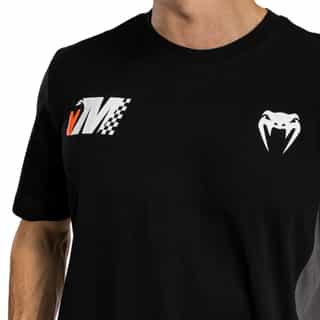 teniska venum motorsport t-shirt – deep black 3 тениска venum motorsport t-shirt - deep black 3