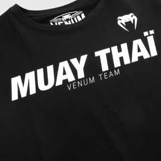 teniska venum muay thai vt t-shirt – black white 3 тениска venum muay thai vt t-shirt - black/white 3