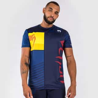 teniska venum sport 05 dry tech blue yellow тениска venum sport 05 dry tech blue/yellow