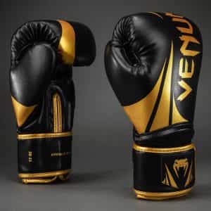 Боксови Ръкавици Venum Challenger 2.5 Boxing Gloves – Black Gold Боксови Ръкавици Venum Challenger 2.5 Boxing Gloves – Black Gold