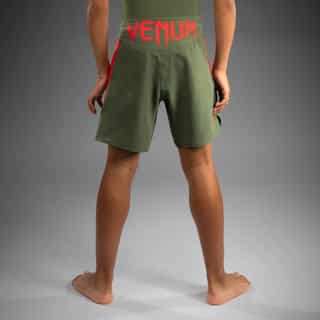 detski shorti venum light army green orange 1 детски шорти venum light army green/orange 1