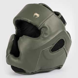 kaska za boks venum impact military green каска за бокс venum impact military green