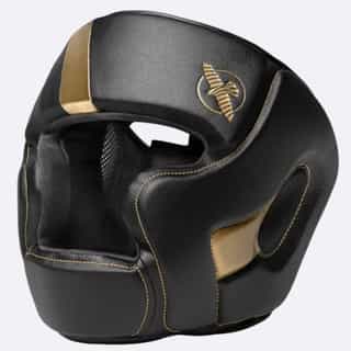 kaska za bosk hayabusa t3 black gold каска за бокс hayabusa t3 blackgold
