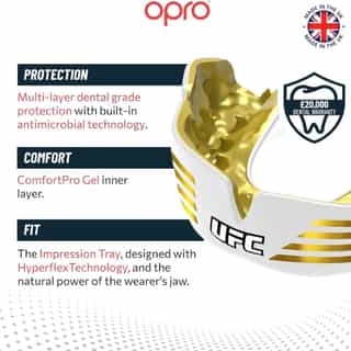 protektor za zybi instant ustom-fit ufc strike white 2 протектор за зъби instant ustom-fit ufc strike white 2