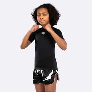 detski rashguard venum contender kids rashguards short sleeves – black 2 детски рашгард venum contender kids rashguards short sleeves - black 2