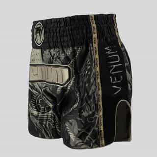muay thai shorti venum invader black sand 2 муай тай шорти venum invader black/sand 2