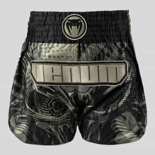 muay thai shorti venum invader black sand муай тай шорти venum invader black/sand