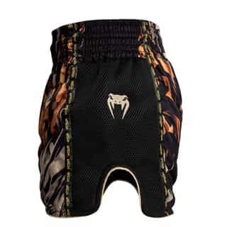 muay thai shorti venum tiger black neon orange 1 муай тай шорти venum tiger black/neon orange 1