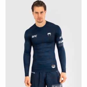 rashgard ufc fusion by venum fight week men’s performance long sleeve rashguard – oceanic blue рашгард ufc fusion by venum fight week men’s performance long sleeve rashguard - oceanic blue