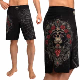 shorti venum santa muerte 5.0 men’s fight shorts – deep black gold шорти venum santa muerte 5.0 men’s fight shorts - deep black/gold