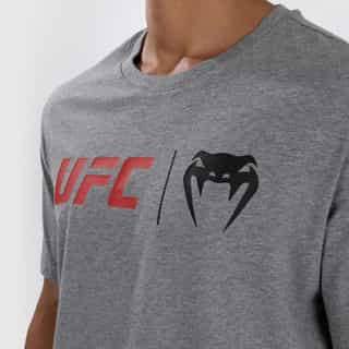 teniska ufc venum classic grey red 2 тениска ufc venum classic grey/red 2