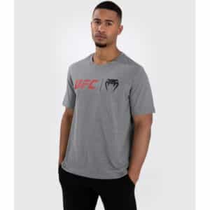teniska ufc venum classic grey red тениска ufc venum classic grey/red