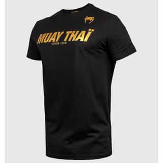 teniska venum muay thai vt t-shirt – black gold 2 тениска venum muay thai vt t-shirt - black/gold 1