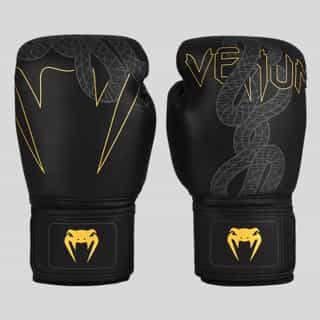 boksovi rykavici venum serpenti black silver gold 1 боксови ръкавици venum serpenti black/silver/gold 1