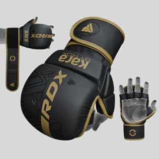 mma rykavici rdx kara black gold 3 мма ръкавици rdx kara black/gold 1