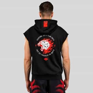 суичър venum x mike tyson tiger sleeveless hoodie – deep blackintense red 1 суичър venum x mike tyson tiger sleeveless hoodie - deep blackintense red 1