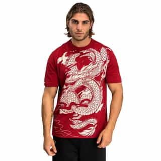 teniska venum dragon’s flight cherry red cream white тениска venum dragon’s flight cherry red/cream white
