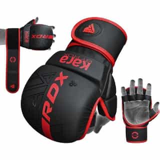mma rykavici rdx kara black red 3 мма ръкавици rdx kara black/red 1