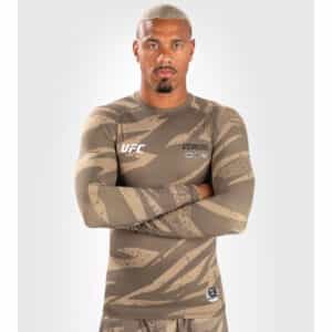 rashguard ufc adrenaline by venum fight week desert camo рашгард ufc adrenaline by venum fight week desert camo