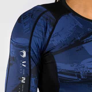 rashguard venum electron 3.0 long sleeves navy 3 рашгард venum electron 3.0 long sleeves navy 3