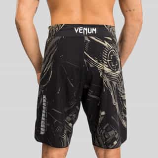 shorti venum invader fight shorts black sand 3 шорти venum invader fight shorts black/sand 3