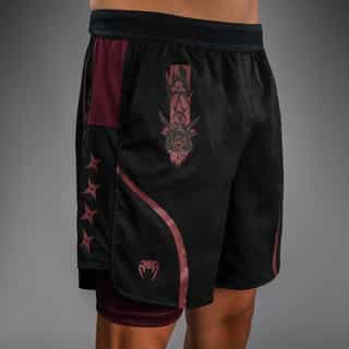 shorti venum x assassin’s creed shadows men’s training shorts – burgundy black 1 шорти venum x assassin’s creed shadows men’s training shorts - burgundy/black 1
