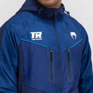 suichyr venum x top rank original men’s full zip hoodie – navy blue 2 суичър venum x top rank original men's full zip hoodie - navy blue 2